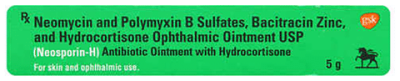 Neosporin H Eye Ointment