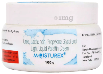 Moisturex Cream with Urea, Lactic Acid, Propylene Glycol &amp; Liquid Paraffin
