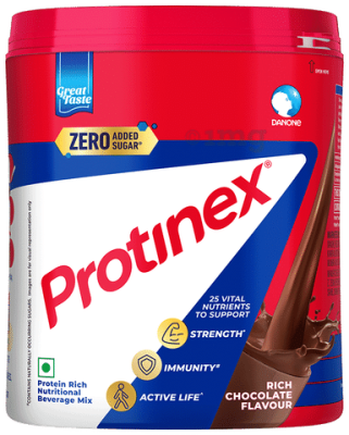 Protinex High Quality Protein | Nutritional Drink for Immunity &amp; Strength | Zero Added Sugar Rich Chocolate Powder