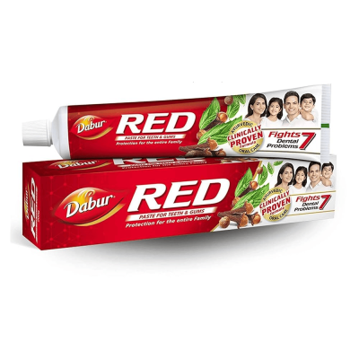Dabur Red Toothpaste for Healthy Teeth &amp; Amp Gums | Fights Dental Problems