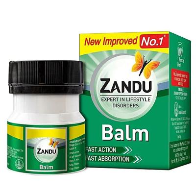 Zandu Balm | Effective Relief from Cold, Headache &amp; Body Ache