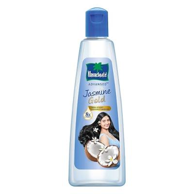 Parachute Advansed Jasmine Gold Hair Oil with 8x Vitamin E | For Strong &amp;amp; Shiny Hair | Non-Sticky