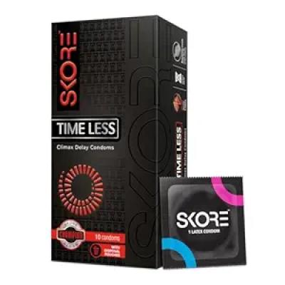 Skore Timeless Climax Delay | Dotted &amp;amp; Ribbed Condom