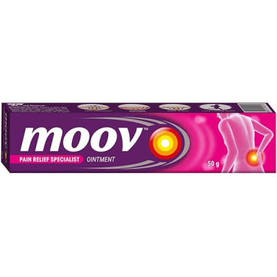 Moov Pain Relief Ointment for Back Pain, Joint Pain, Knee Pain, Muscle Pain
