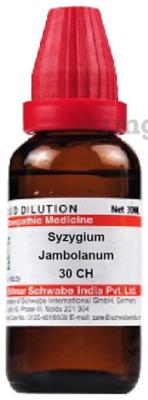 Dr Willmar Schwabe India Syzygium Jambolanum Dilution 30 CH