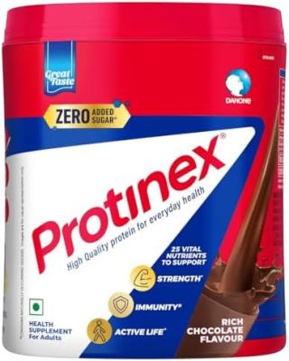 Protinex High Quality Protein | Nutritional Drink for Immunity &amp;amp; Strength | Zero Added Sugar Creamy Vanilla Powder