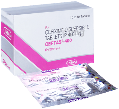 Ceftas 400 Tablet DT