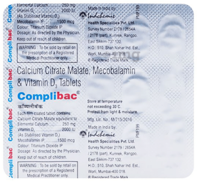Complibac Tablet
