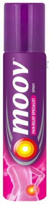 Moov 100% Ayurvedic Pain Relief Spray | For Back Pain, Joint Pain, Knee Pain &amp; Muscle Pain