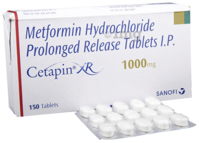 Cetapin XR 1000mg Tablet