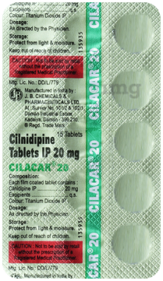 Cilacar 20 Tablet