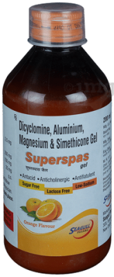 Superspas Oral Gel Orange Sugar Free