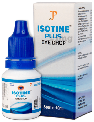 Isotine Plus Eye Drop (10ml Each) | For Eye Care