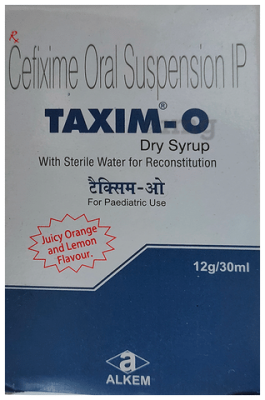 Taxim-O Dry Syrup Juicy Orange and Lemon