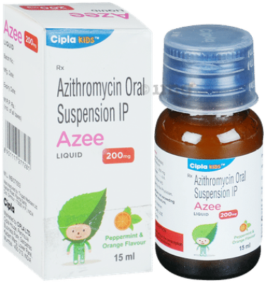 Azee 200 Liquid Peppermint &amp;amp; Orange