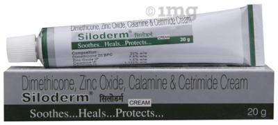 Siloderm Cream with Calamine, Dimethicone and Zinc Oxide