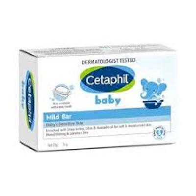 Cetaphil Baby Mild Bar with Shea Butter | Moisturises the Skin | Paraben-Free