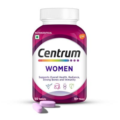 Centrum Women Vegetarian Tablets for Muscles, Heart, &amp;amp; Immunity | World&amp;#039;s No.1 Multivitamin &amp;amp; Multimineral