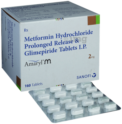 Amaryl M 2mg Tablet PR