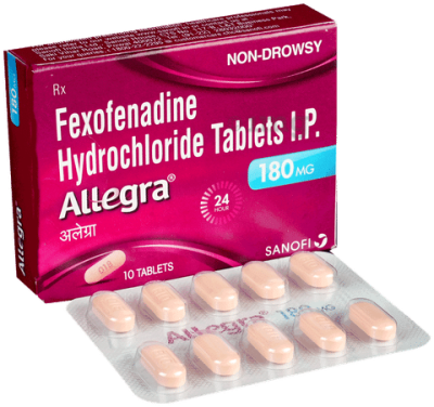 Allegra 180mg Tablet
