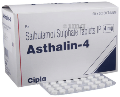 Asthalin 4 Tablet